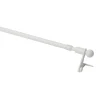 Kit barre de rideau GoodHome avec support 70/100 Blanc mat Konera