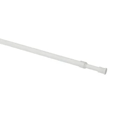 Kit barre de rideau GoodHome 30/50 Blanc mat Konera