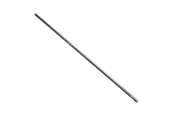 Kit barre de rideau GoodHome 50/80 Konera Nickel