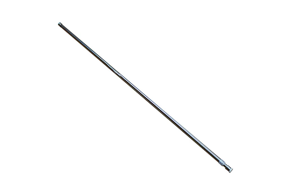 Kit barre de rideau GoodHome 50/80 Konera Nickel