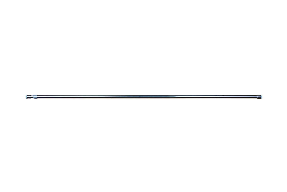 Kit barre de rideau GoodHome 50/80 Konera Nickel