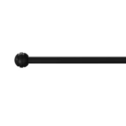 Kit Barre de vitrage Dokos GoodHome extensible ⌀7/9mm Long.50/80cm noir