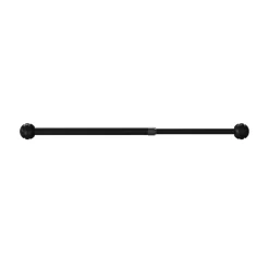 Kit Barre de vitrage Dokos GoodHome extensible ⌀7/9mm Long.50/80cm noir