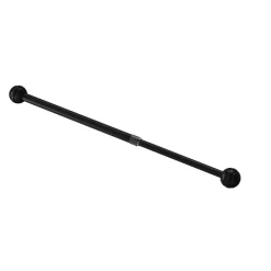 Kit Barre de vitrage Dokos GoodHome extensible ⌀7/9mm Long.70/100cm noir