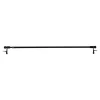 Kit Barre de vitrage GoodHome extensible ⌀7/9mm Long.30/50cm noir