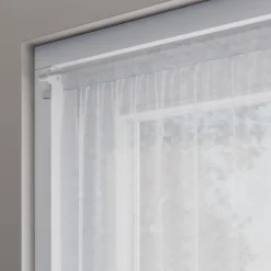 Kit Barre de vitrage GoodHome extensible ⌀7/9mm Long.100/150cm blanc