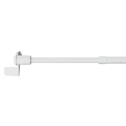 Kit Barre de vitrage GoodHome extensible ⌀7/9mm Long.30/50cm blanc