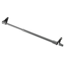 Kit Barre de vitrage GoodHome extensible ⌀7/9mm Long.30/50cm argent