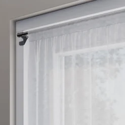 Kit Barre de vitrage GoodHome extensible ⌀7/9mm Long.30/50cm argent