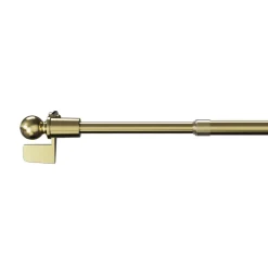 Kit Barre de vitrage GoodHome extensible ⌀7/9mm Long.30/50cm or