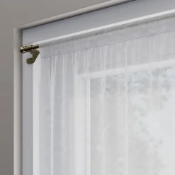 Kit Barre de vitrage GoodHome extensible ⌀7/9mm Long.30/50cm or
