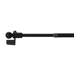 Kit Barre de vitrage Konera GoodHome extensible ⌀7/9mm Long.50/80cm noir