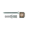 Kit de fixation pour miroir chevilles Duopower Fischer, lot de 4