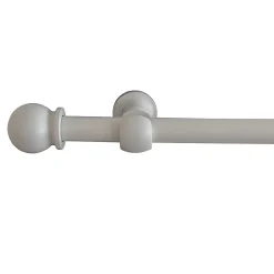 Kit de tringle à rideau 214cm, ⌀28mm blanc