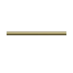 Kit de tringle à rideau extensible simple embout boule Elasa effet laiton doré 120/210cm Ø16/19mm GoodHome