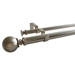 Kit de tringle à rideau extensible Athens GoodHome L.200/330 cm ⌀25/28cm