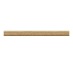 Kit de tringle à rideau extensible simple embout boule Syros effet chêne 120/210cm Ø25/28mm GoodHome