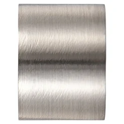 Kit de tringle à rideau extensible embout bouchon Odali 120/210 cm, Ø13/16 mm gris chromé satiné