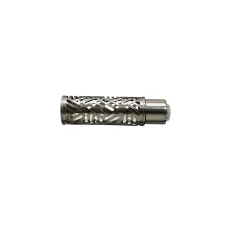 Kit de tringle à rideau extensible embout bouchon Athens GoodHome 200/330 cm, Ø16/19mm gris