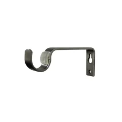 Kit de tringle à rideau extensible embout bouchon Athens GoodHome 200/330 cm, Ø16/19mm gris