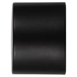 Kit de tringle à rideau extensible embout bouchon Odali 120/210 cm, Ø13/16 mm noir mat