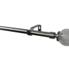 Kit de tringle à rideau extensible embout boule Athens GoodHome 120/210 cm, Ø16/19 mm gris