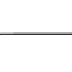 Kit de tringle à rideau extensible double embout boule Araxos métal noir 200/330 cm Ø25/28mm GoodHome