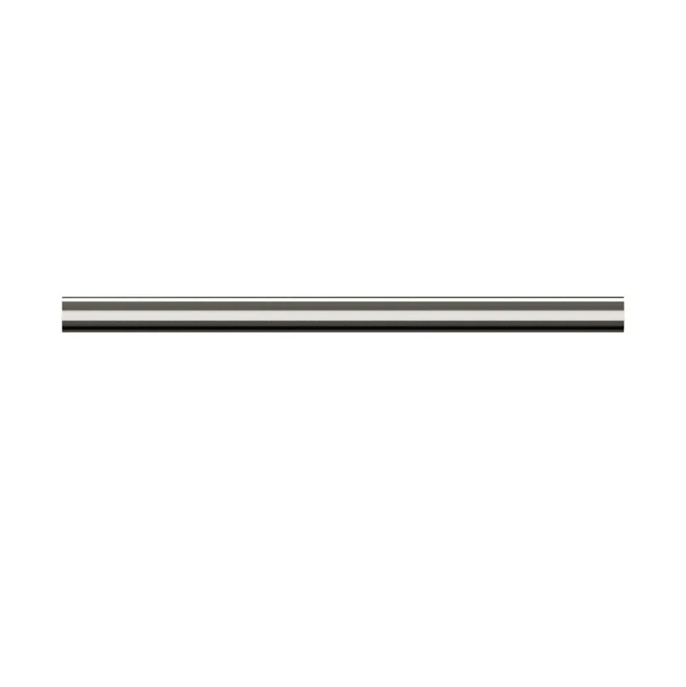 Kit de tringle à rideau extensible simple embout cage Athens métal gris chromé 120/210cm Ø16/19mm GoodHome