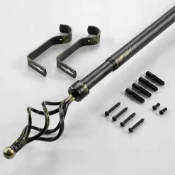 Kit de tringle à rideaux extensible TWISTY