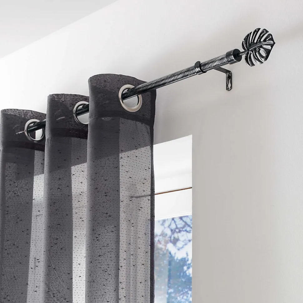 Kit de tringle à rideaux extensible Feuille