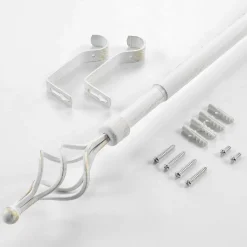 Kit de tringle à rideaux extensible TWISTY