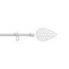 Kit de tringle à rideaux extensible Leaf