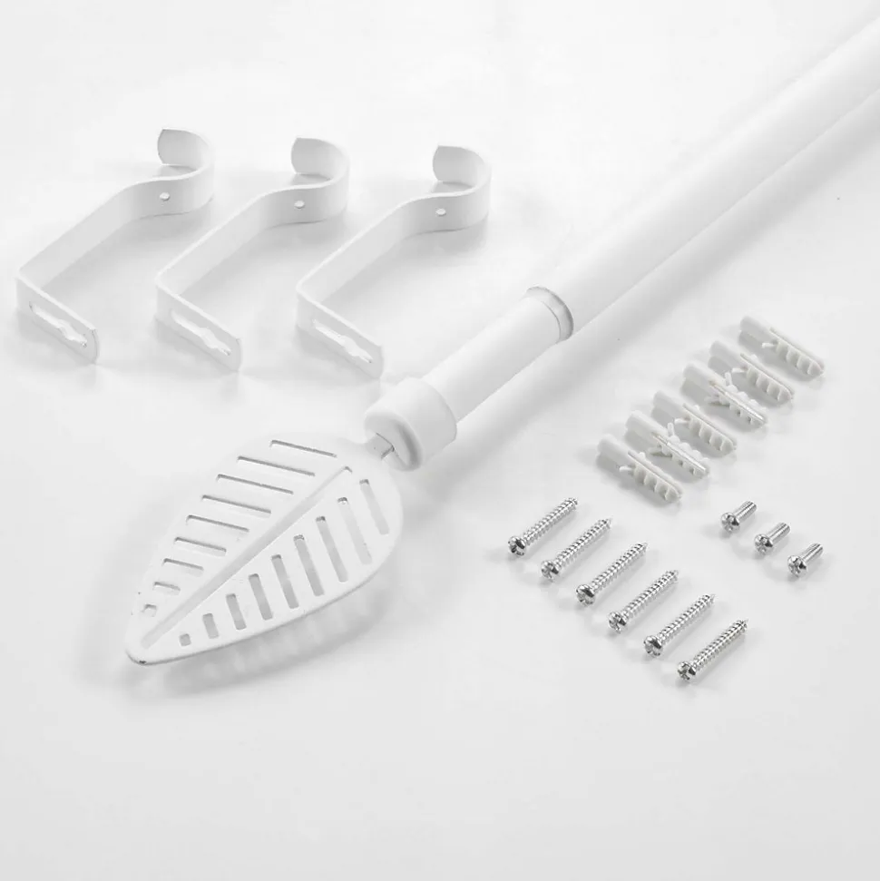 Kit de tringle à rideaux extensible Leaf