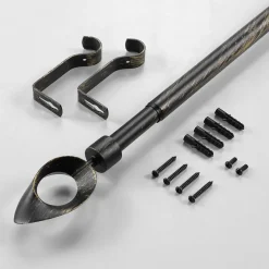 Kit de tringle à rideaux extensible OVALON