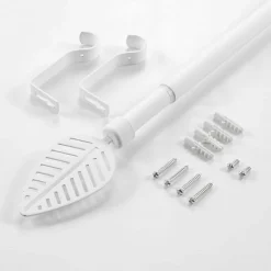 Kit de tringle à rideaux extensible Leaf