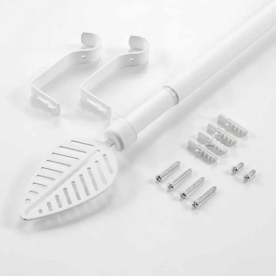 Kit de tringle à rideaux extensible Leaf