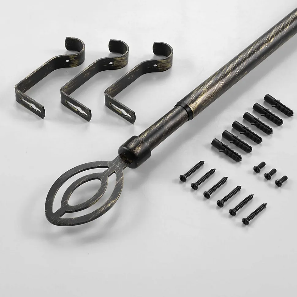 Kit de tringle à rideaux extensible Ama