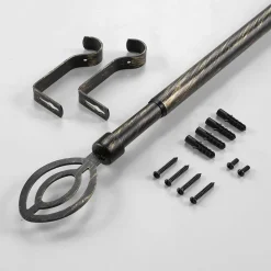 Kit de tringle à rideaux extensible Ama