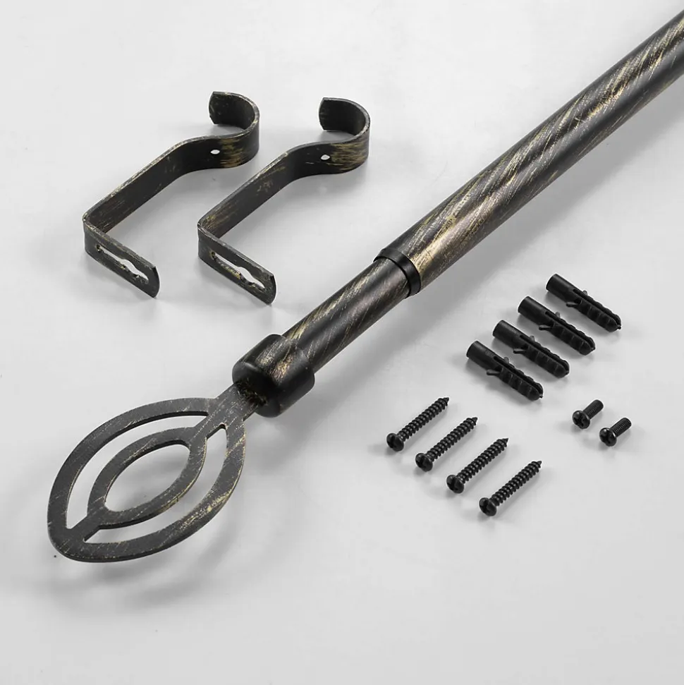 Kit de tringle à rideaux extensible Ama