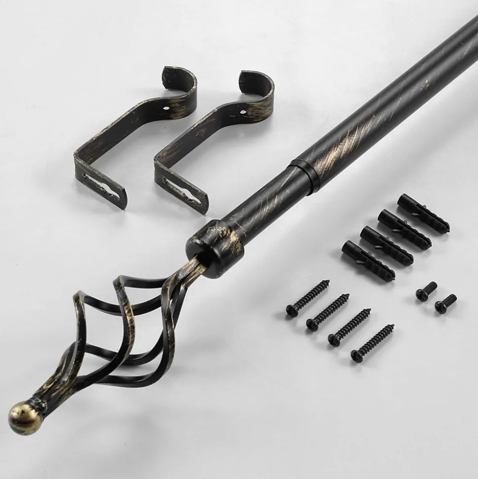Kit de tringle à rideaux extensible TWISTY
