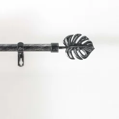 Kit de tringle à rideaux extensible Feuille