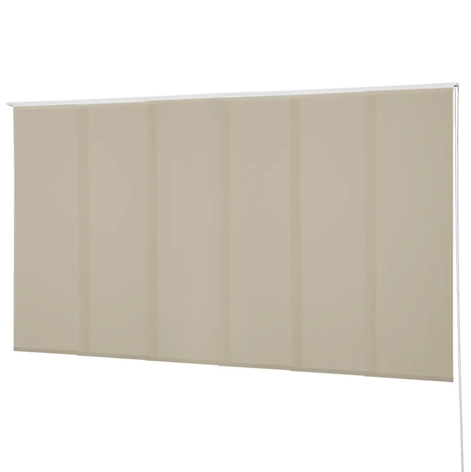 Kit Panneau Japonais (Panneau coulissant) Screen (degré d'ouverture 10%) Sable 285x270cm , Viewtex