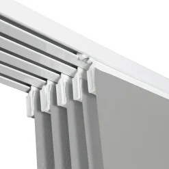 Kit Panneau Japonais (Panneau coulissant) Screen (degré d'ouverture 10%) Gris Perle 238x270cm , Viewtex