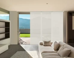 Kit Panneau Japonais (Panneau coulissant) Screen (degré d'ouverture 10%) Blanc 144x270cm , Viewtex