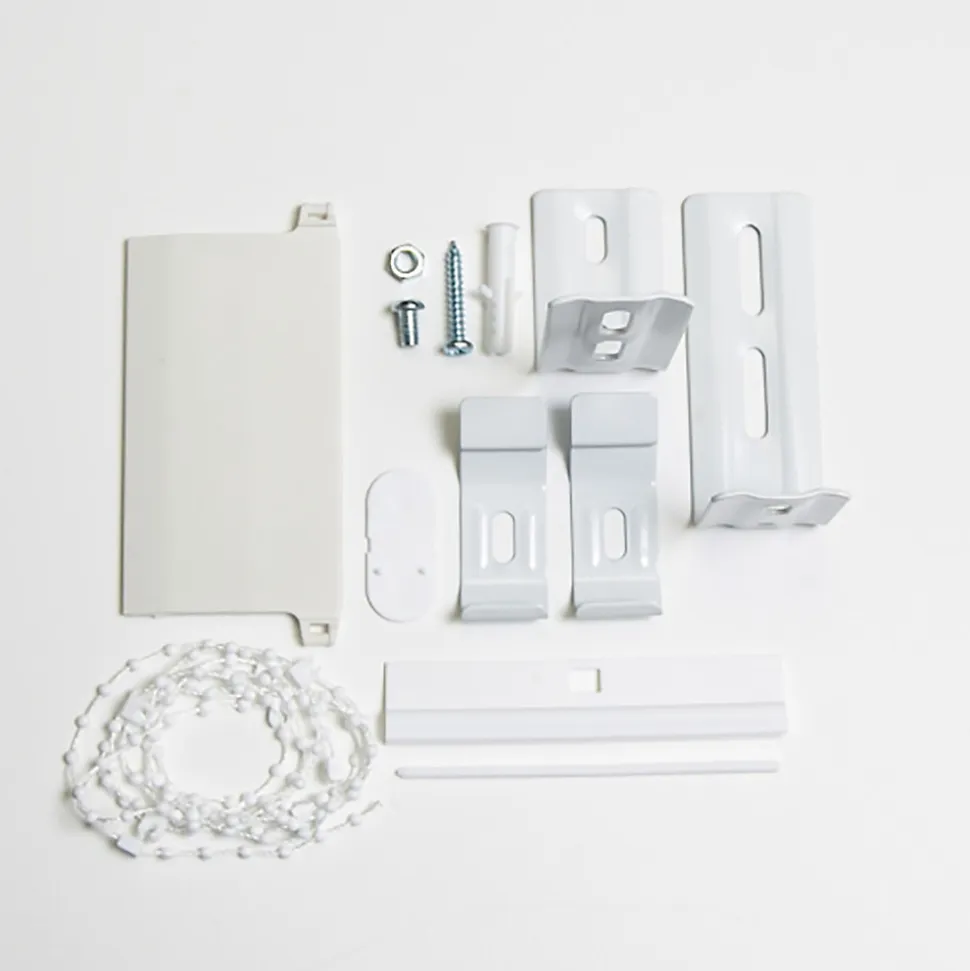 Kit rail et lamelles verticales orientables ouverture latérale blanc l.150 x H.260cm Madeco