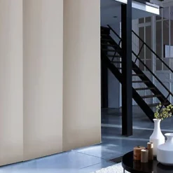 Kit rail et panneau japonais taupe l.220 x H.250 cm Madeco