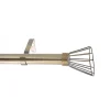 Kit tringle à rideaux extensible cône (200-360 cm - Doré)