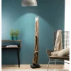 LALY - Objet décoration bois teck branche naturelle 'L'