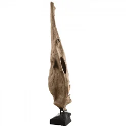 LALY - Objet décoration bois teck branche naturelle 'L'