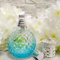 Lampe catalytique Blue Diamonds (100ml). Assainit l'environnement et élimine mauvaises odeurs et impuretés de air sans les masquer